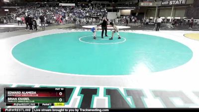 59 lbs Champ. Round 1 - Edward Alameda, South Kitsap Wrestling Club vs Brian Knabel, Twin City Wrestling Club