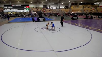 45 lbs Champ. Round 2 - Thiago Tochihuilt, SEWC vs Finn Dennis, Elite Wrestling Academy