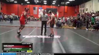 220 lbs Champ. Round 2 - Ghee Rachal, Chicago (MARIST) vs Anthony Mccormally, LIBERTYVILLE