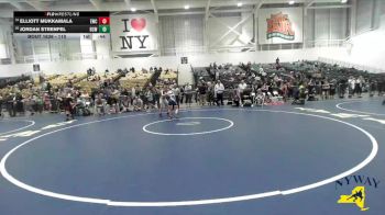 110 lbs Cons. Round 3 - Elliott Mukkamala, Eden Wrestling Club vs Jordan Strenfel, Bear Cave Wrestling