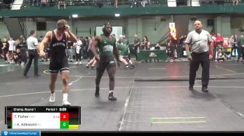 174 lbs Champ. Round 1 - Kamal Adewumi, Ohio University vs Troy Fisher, Northwestern