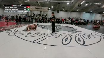 144 lbs Champ. Round 3 - Ricky Martinez, Jefferson vs David A. Burchett, Air Academy