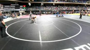 5A 114 lbs Quarterfinal - Kennedi Purcell, Dumas vs Summer Williams, Comal Smithson Valley