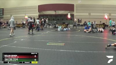 101 lbs Finals (8 Team) - Trotter Titus, Team Gotcha Black vs Nolan Semen, The Funky Singlets