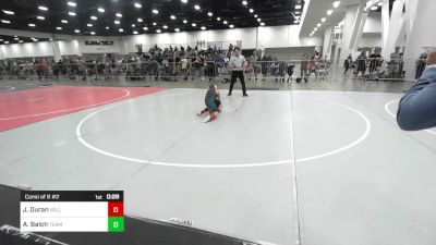 70 lbs Consi Of 8 #2 - Jayman Duran, Valley Bad Boys vs Alexander Balch, Team Balch