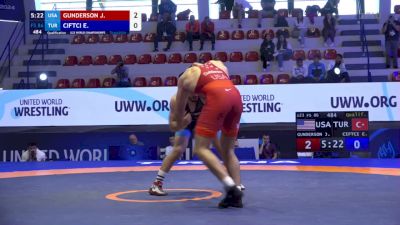 86 kg Qualif. - John Gunderson, United States vs Emre Ciftci, Turkiye