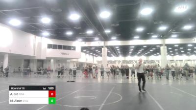 101 lbs Round Of 16 - Anjali Sid, Royalty WC vs Marleigh Alcon, Stout Wrestling Academy