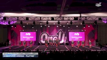 CheerForce Arizona - FLUTTER [2026 L3 Youth - Flex - Small Day 1] 2026 One Up Grand Nationals