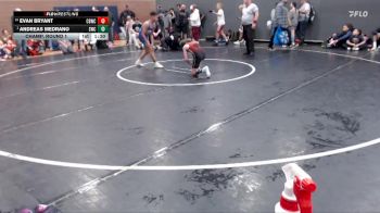 95 lbs Champ. Round 1 - Andreas Medrano, Suples Wrestling Club vs Evan Bryant, Challis Blackheart Wrestling Club