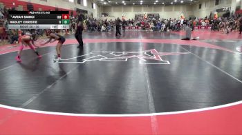 70 lbs Round 2 - Aveah Sainci, Immortal Athletics WC vs Hadley Christie, The Forge
