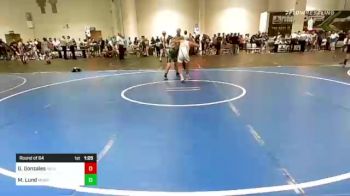 120 lbs Round Of 64 - Gabe Gonzales, Relentless WC vs Maxwell Lund, Murray High School