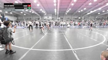 90 lbs Rr Rnd 3 - Collin Smith, The Hunt Wrestling Club Black vs King Hawkins, Mat Assassins Gray