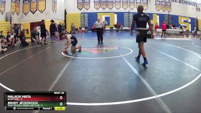 170 lbs Round 7 (8 Team) - Brody Jeckovcich, Team Osceola Wrestling Club vs Malachi Mista, Black Hive