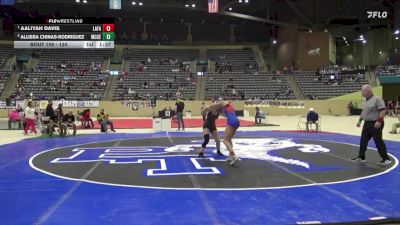 120 lbs Quarterfinal - Aaliyah Davis, Lafayette vs Allissa Chinas-Rodriguez, Mccreary Central