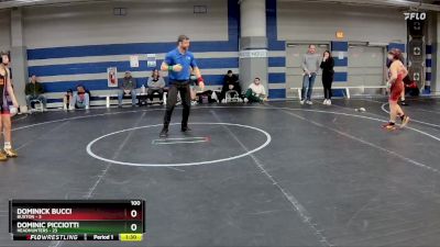 100 lbs Finals (2 Team) - Dominick Bucci, Buxton vs Dominic Picciotti, Headhunters