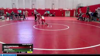 120 lbs Champ. Round 2 - Ian Thorsteinson, Snohomish vs Theo Beua, Marysville Pilchuck