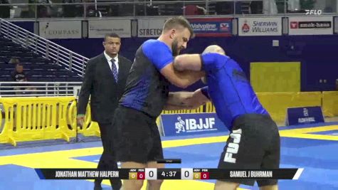 Samuel J Buhrman vs Jonathan Matthew Halpern 2025 Pan IBJJF Jiu-Jitsu No-Gi Championship
