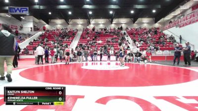 145 lbs Cons. Round 3 - Kaitlyn Shelton, CACHE vs Ezmerelda Fuller, EDMOND NORTH