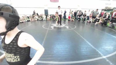 54 lbs Round Robin 3 - Gavin Sowers, Rising Kingz-Yth vs Benjamin Styer, Arsenal WV-Yth