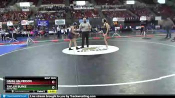 Champ. Round 1 - Hania Halverson, Flathead Girls vs Taylor Burke, Butte Girls