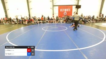 45 kg 3rd Place - Julian Rios, Doughboy vs Nathan Nash, M2 Training Wizards