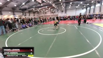 83 lbs Semifinal - Axton Andrews, West Texas Grapplers Wrestling Club vs Maxwell Johnson, All American Wrestling Club