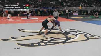Cons. Round 2 - Christopher Brisso, Lincoln Southwest vs Carter Peterson, Grand Island