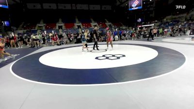 130 lbs Cons. Sub-rd Of 16 - Kaitelynn Oliver, FL vs Piper Pike, CA