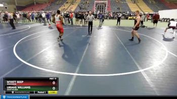 88 lbs Round 1 - Wyatt Seep, Wisconsin vs Uriahs Williams, Unattached