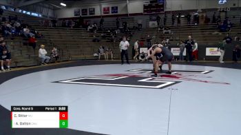 165 lbs Cons. Round 5 - Augustus Dalton, Colorado Mesa vs Cole Ritter, Maryville