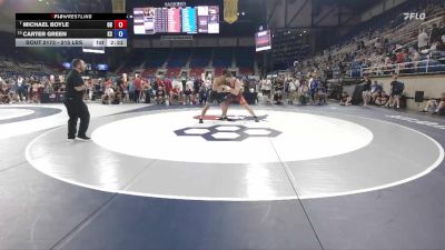 215 lbs Champ. Rd Of 16 - Michael Boyle, OH vs Carter Green, KS