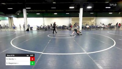 95 lbs Semifinal - Dakota Sandy, PA vs Stephen Bagocius, NJ