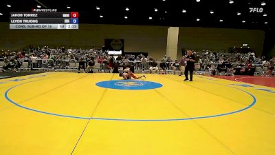 126 lbs Cons. Sub-rd Of 16 - Jakob Torrez, NM Beast vs Llyon Truong, Shelton Wrestling Academy