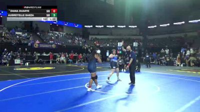 190 lbs Round Of 32 - Diana Duarte, San Marcos (SD) vs Aubreyelle Baeza, San Dimas (SS)