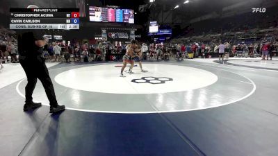 150 lbs Cons. Sub-rd Of 16 - Christopher Acuna, MT vs Cavin Carlson, MN