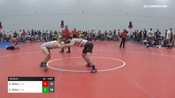 160 lbs Rr Rnd 1 - Achilles Gikas, Metrowest United vs Kyle Zator, Indiana Outlaws Gray