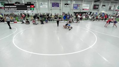 JR BOYS HARD LUCK - 130.2-130.6 Champ. Round 3 - Adan Magnas, Wrestling To Beat The Streets DC vs Max Albrecht, Utah