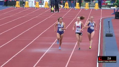 Women's 3k Steeplechase, Heat 1
