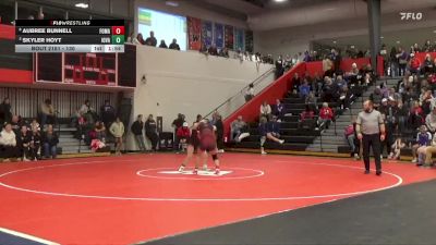 130 lbs Cons. Round 4 - Skyler Hoyt, Iowa Valley, Marengo vs Aubree Bunnell, Fort Madison