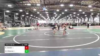 145 lbs Consi Of 32 #2 - Sebastain Condor, GA vs Max Hibsman, PA