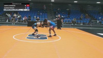 160 lbs Consolation - Janiya Johnson, TN vs Alexis Penley, IL