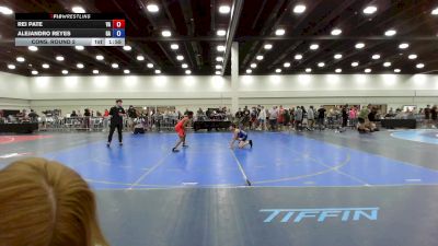 100 lbs Cons. Round 2 - Rei Pate, VA vs Alejandro Reyes, GA