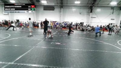 65 lbs Round 3 - Charlotte Robbins, Bison Takedown Club vs Grace Kerr, Roundtree Wrestling Academy
