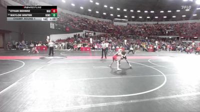 90 lbs Champ. Round 1 - Waylon Winter, Union Grove Wrestling Club vs Ethan Behnke, Marathon