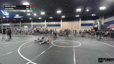150 lbs Consi Of 64 #1 - Joshua Davila, Thorobred WC vs Jude Baker, Wright Wreslting Academy