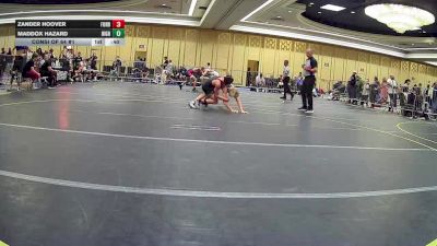 120 lbs Consi Of 64 #1 - Zander Hoover, Ford Dynasty WC vs Maddox Hazard, High Desert WC