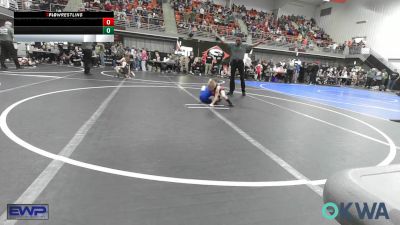 43 lbs Consi Of 4 - Dallas McClain, Berryhill Wrestling Club vs JD Baker, Hilldale Youth Wrestling Club