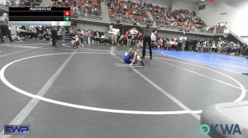 43 lbs Consi Of 4 - Dallas McClain, Berryhill Wrestling Club vs JD Baker, Hilldale Youth Wrestling Club
