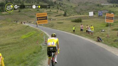 Pogačar Cracks On Col Du Granon