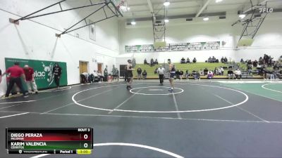 184 lbs Quarterfinal - Lucas Trevino, Rio Hondo vs Farzad Hashimi, Cerritos